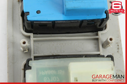 07-12 Mercedes X164 GL450 GL350 3rd Row Seat Folding Power Switch Button Gray