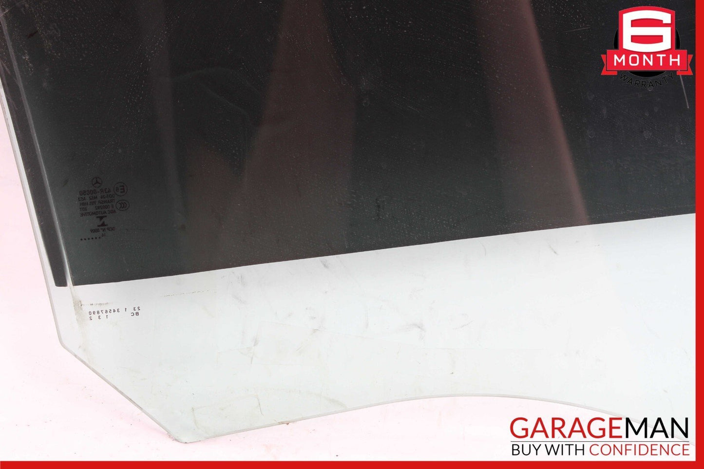 14-18 Mercedes W117 CLA250 Rear Left Driver Side Door Window Auto Glass Panel