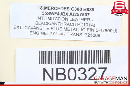 15-20 Mercedes W205 C300 C400 Rear Left Driver Side Spindle Knuckle Hub OEM