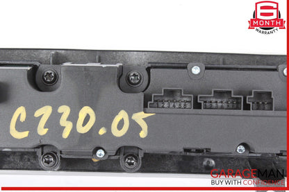 05-07 Mercedes W203 C230 Hazard Light Door Lock Control Panel 2038700710 OEM