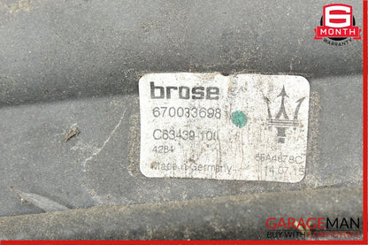 14-18 Maserati Quattroporte Rear Trunk Deck Lid Opening Sensor Panel Assembly