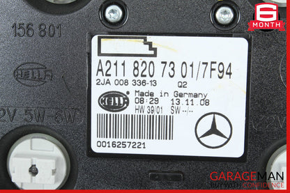 06-11 Mercedes W211 E350 CLS550 CLS500 Rear Overhead Dome Light 2118207301 OEM