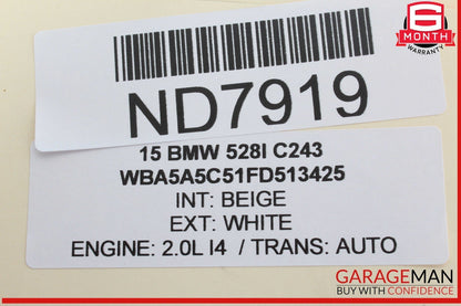 11-16 BMW 528i 535i 550i F10 Front Right Side Dash AC Air Conditioning Air Vent