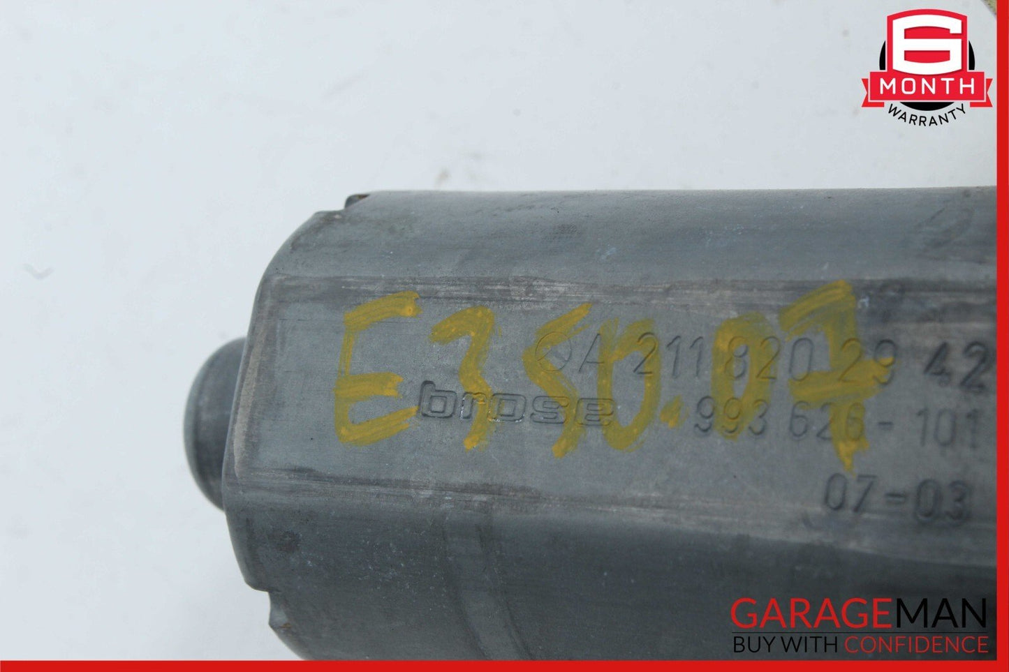 03-09 Mercedes W211 E350 E500 E63 Front Left Door Window Regulator Motor Unit