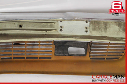 81-91 Mercedes W126 420SEL 560SEL Front Bumper Cover Grille Panel Assembly OEM