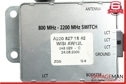 07-13 Mercedes W221 S63 AMG E550 Antenna Booster Phone Amplifier AMP OEM