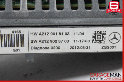 10-13 Mercedes W212 E350 E550 E63 Dash Navi Navigation Display Screen Monitor
