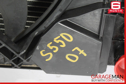 07-09 Mercedes S550 CL550 Engine Cooling Radiator AC A/C Condenser Assembly OEM