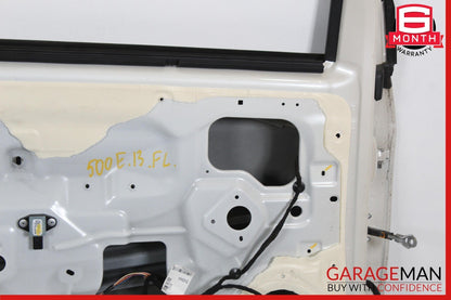 12-17 Fiat 500 Front Left Driver Side Door Shell Panel White OEM