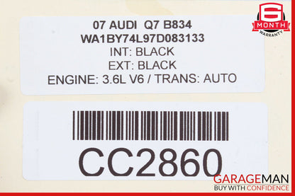 07-09 Audi Q7 3.6L Automatic Transmission Assembly OEM 128k