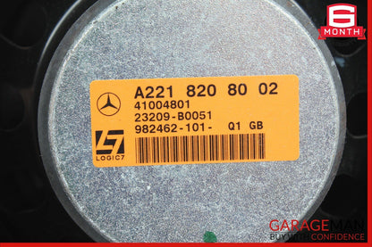 10-13 Mercedes W221 S550 S400 Rear Left / Right Door Loud Speaker 2218208002 OEM