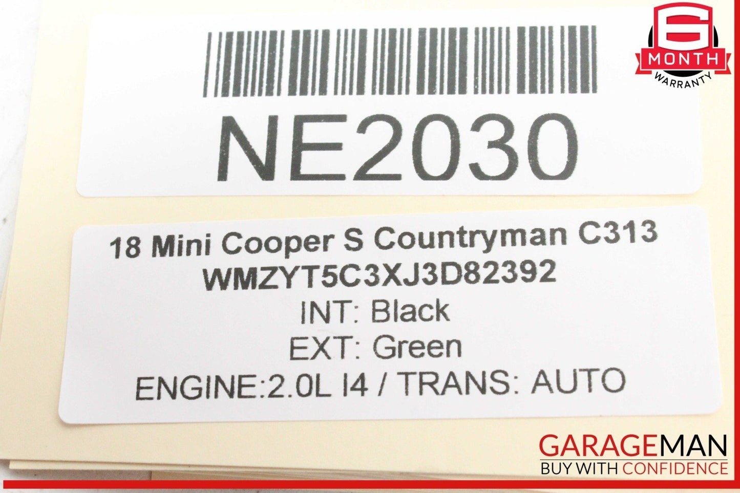 17-24 Mini Cooper S Countryman Rear Left or Rear Right Side Lower Control Arm