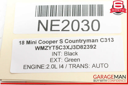17-24 Mini Cooper S Countryman Rear Left or Rear Right Side Lower Control Arm