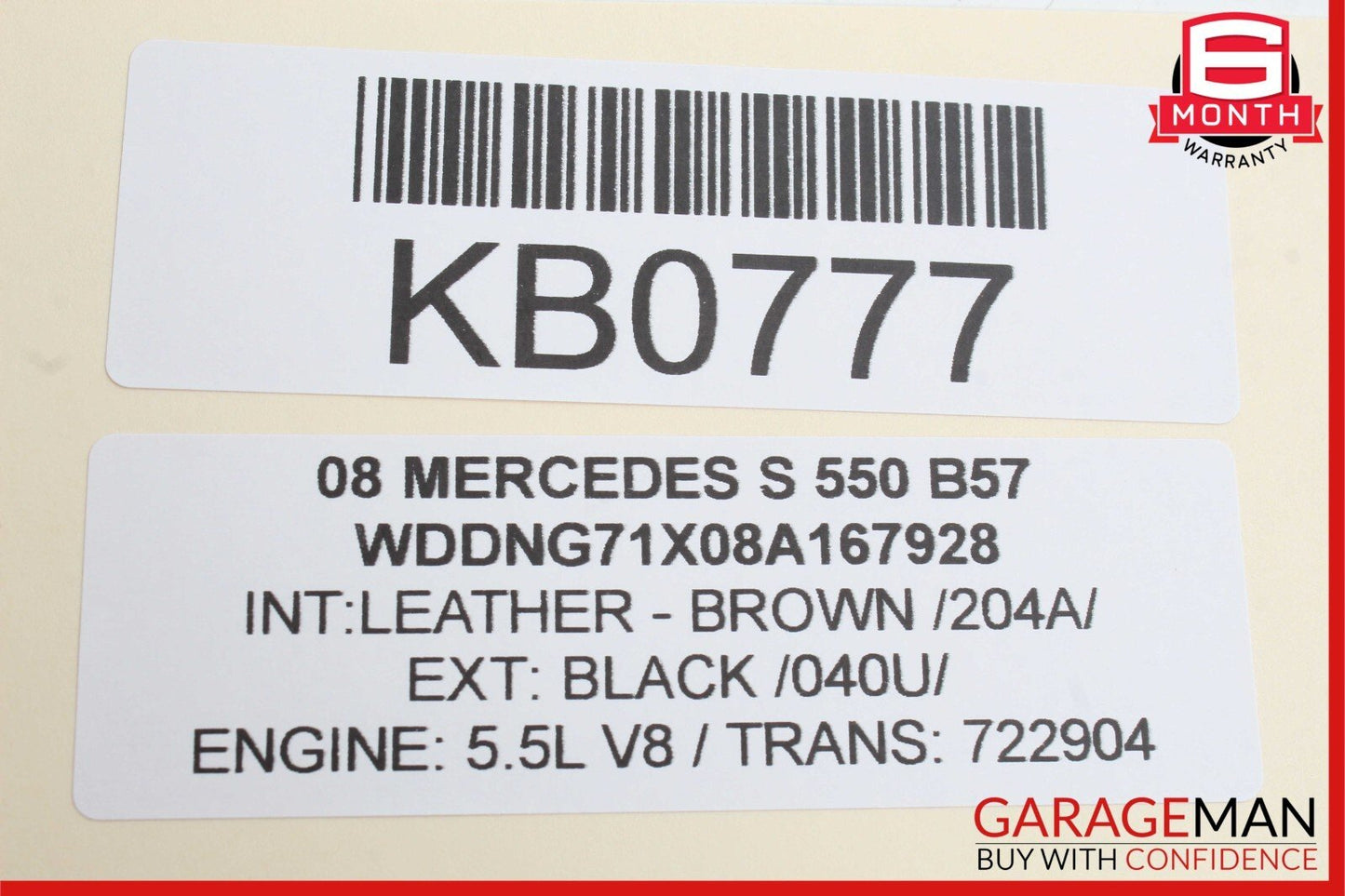 07-14 Mercedes S500 S550 CL550 Front Left Dash AC A/C Air Vent Trim Grill Brown