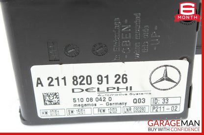 Mercedes W215 CL500 S430 E320 CLK500 Anti Theft Alarm Module 2118209126 OEM