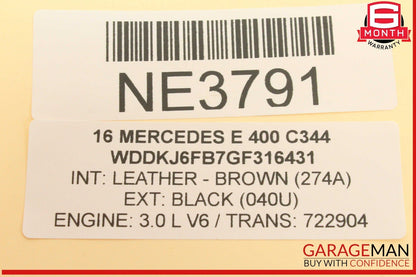 14-17 Mercedes W207 E400 E550 Front Right Side Dashboard AC A/C Air Vent OEM