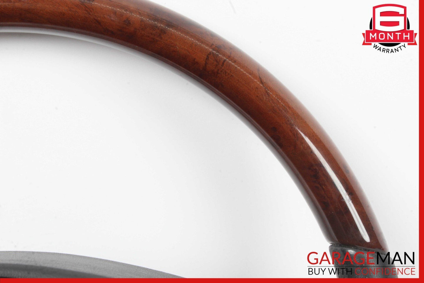 10-13 Mercedes W221 S550 S600 Steering Wheel w/ Paddle Shifters Wood Anthracite