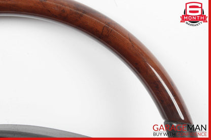 10-13 Mercedes W221 S550 S600 Steering Wheel w/ Paddle Shifters Wood Anthracite