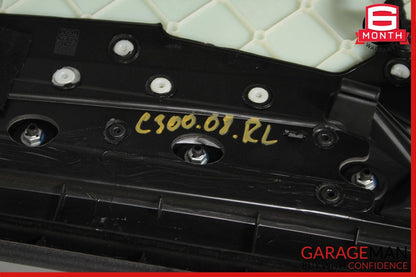 08-11 Mercedes W204 C300 Rear Left Driver Side Interior Door Panel Black OEM