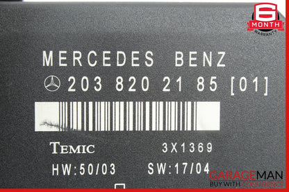 01-07 Mercedes W203 C230 C320 C55 AMG Rear Left Side Door Controller Module Unit