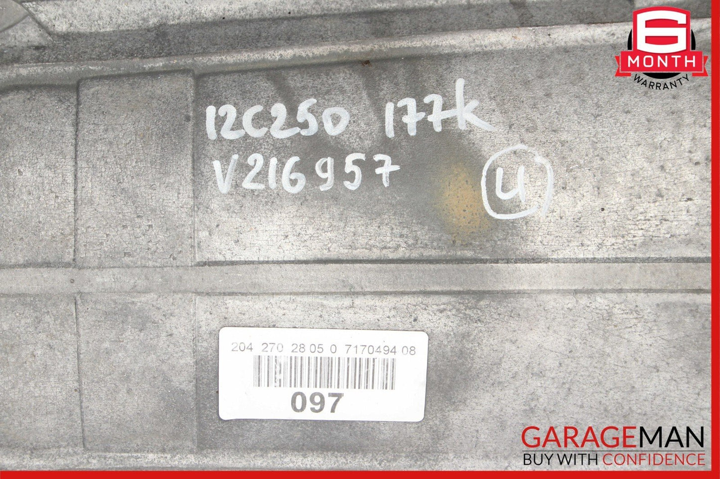 12-15 Mercedes C250 SLK250 7G Tronic Automatic Transmission Assembly 722997 177k