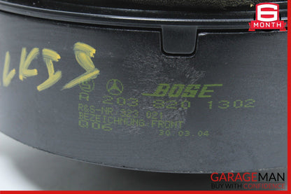 03-09 Mercedes W209 CLK500 CLK55 Front Left & Right Side Door Audio Speaker Set
