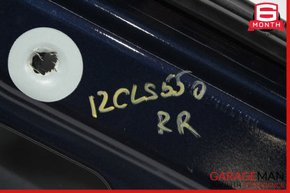 12-18 Mercedes W218 CLS400 CLS550 Rear Right Passenger Side Exterior Door Shell
