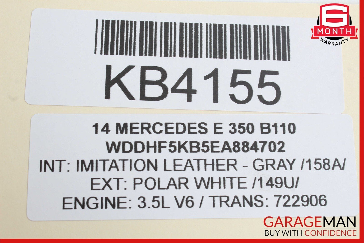 08-18 Mercedes E350 SLK250 C250 E400 Front Left Side Door Control Module Unit