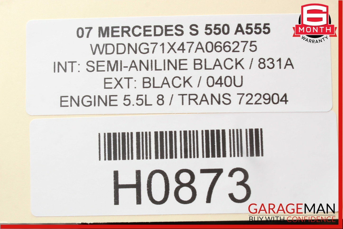 07-13 Mercedes W221 S550 S600 Dash Dashboard Air AC A/C Vent Trim Clock Assembly