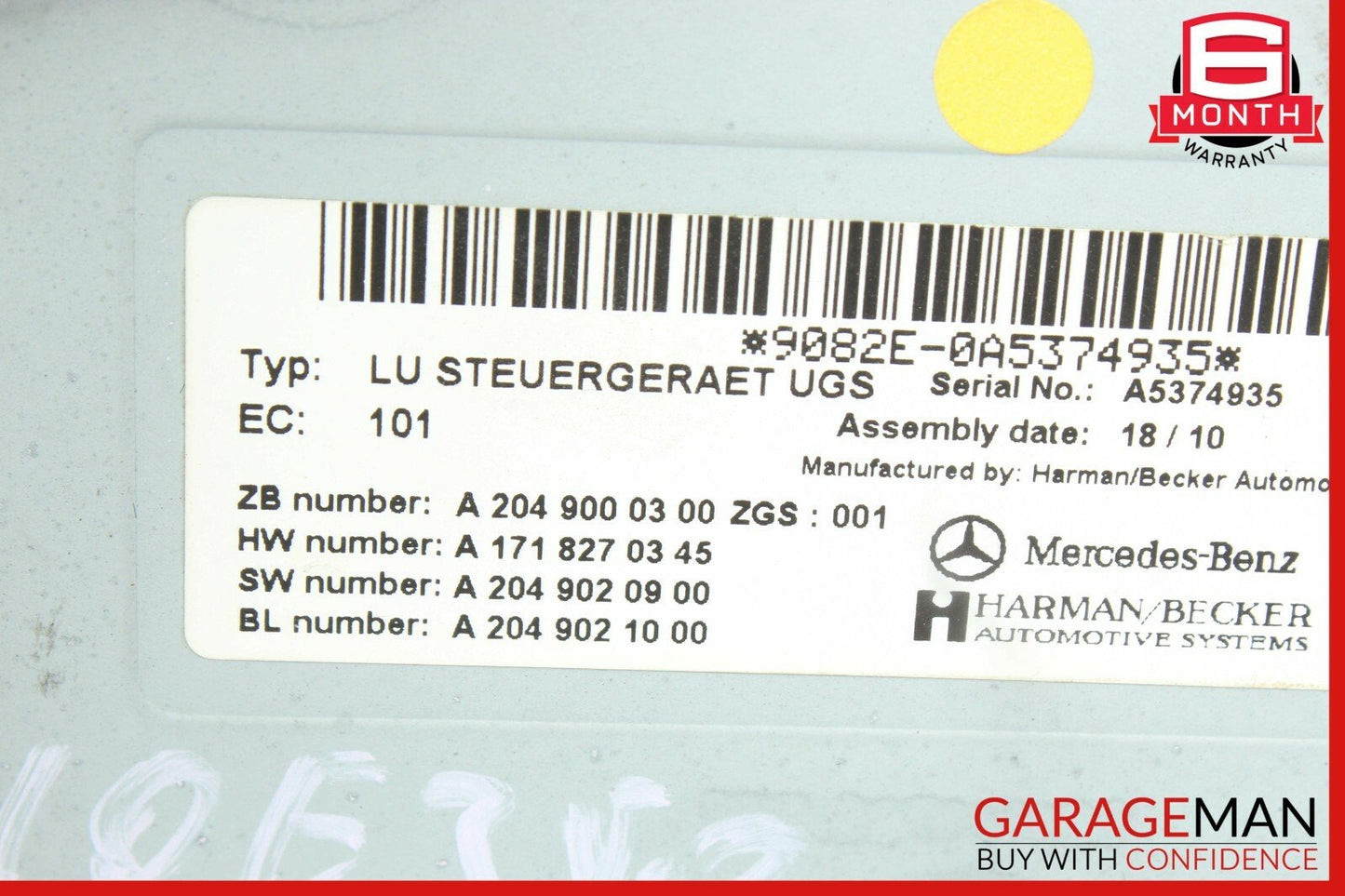 10-13 Mercedes W212 E350 C300 Communication Interface Ipod Control Module Unit