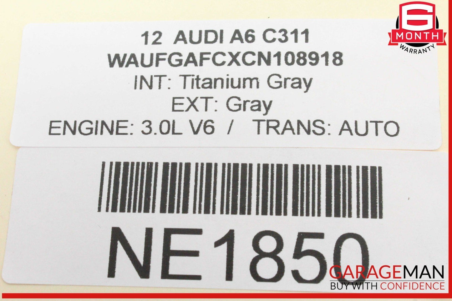 12-18 Audi A6 A7 SQ5 Front Left or Front Right Side CV Axle Shaft 4G0407271F OEM