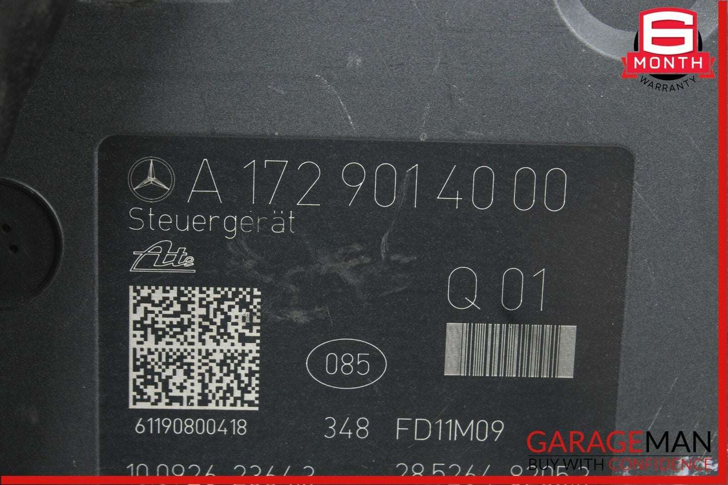 12-14 Mercedes W204 C250 GLK350 ABS Anti Lock Brake Pump Control Module