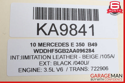 08-18 Mercedes W212 E350 SLK350 E400 Front Left Side Door Control Module OEM