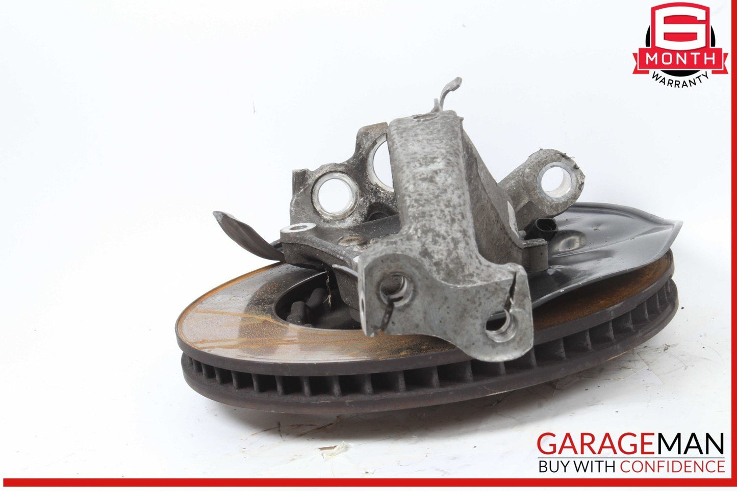 12-17 Audi SQ5 Front Right Side Spindle Knuckle Wheel Hub w/ Disc Rotor OEM