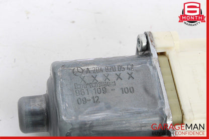 10-14 Mercedes W212 E350 Rear Left Driver Side Door Window Regulator Motor OEM