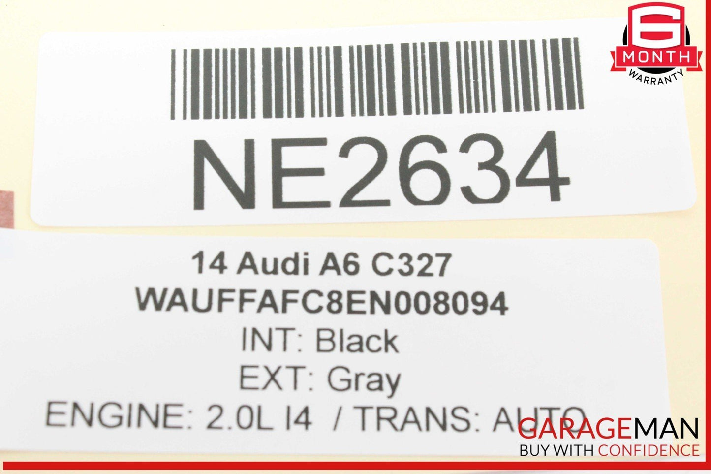 12-18 Audi A6 A7 S6 S7 Front Right Side Seat Occupant Sensor Control Module OEM
