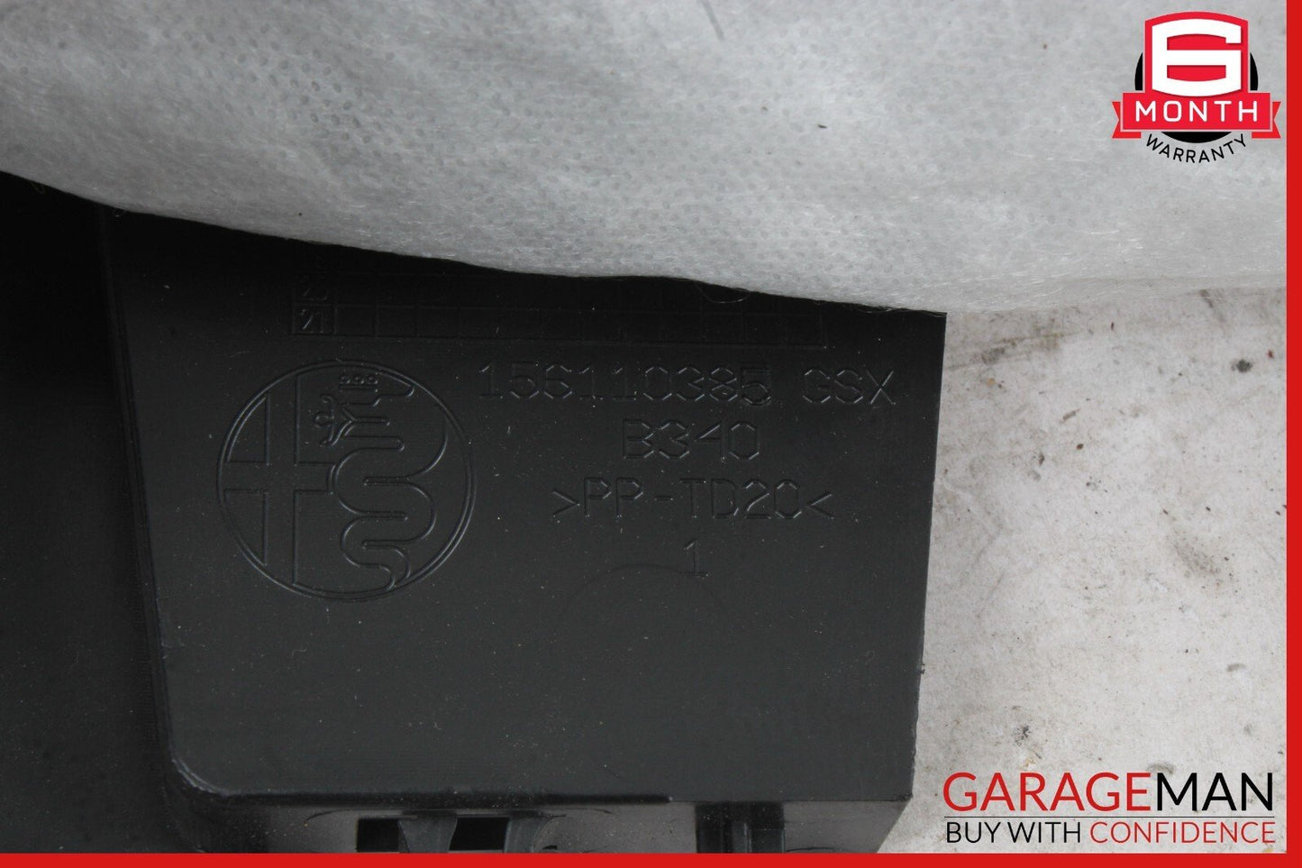 17-19 Alfa Romeo Giulia Front Right Under Dash Trim Panel Plate Cover  OEM