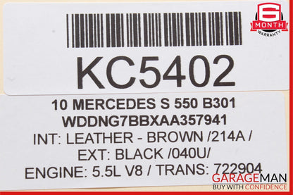 10-14 Mercedes W221 S550 Front Headlight Voltage Regulator Ballast Module Unit
