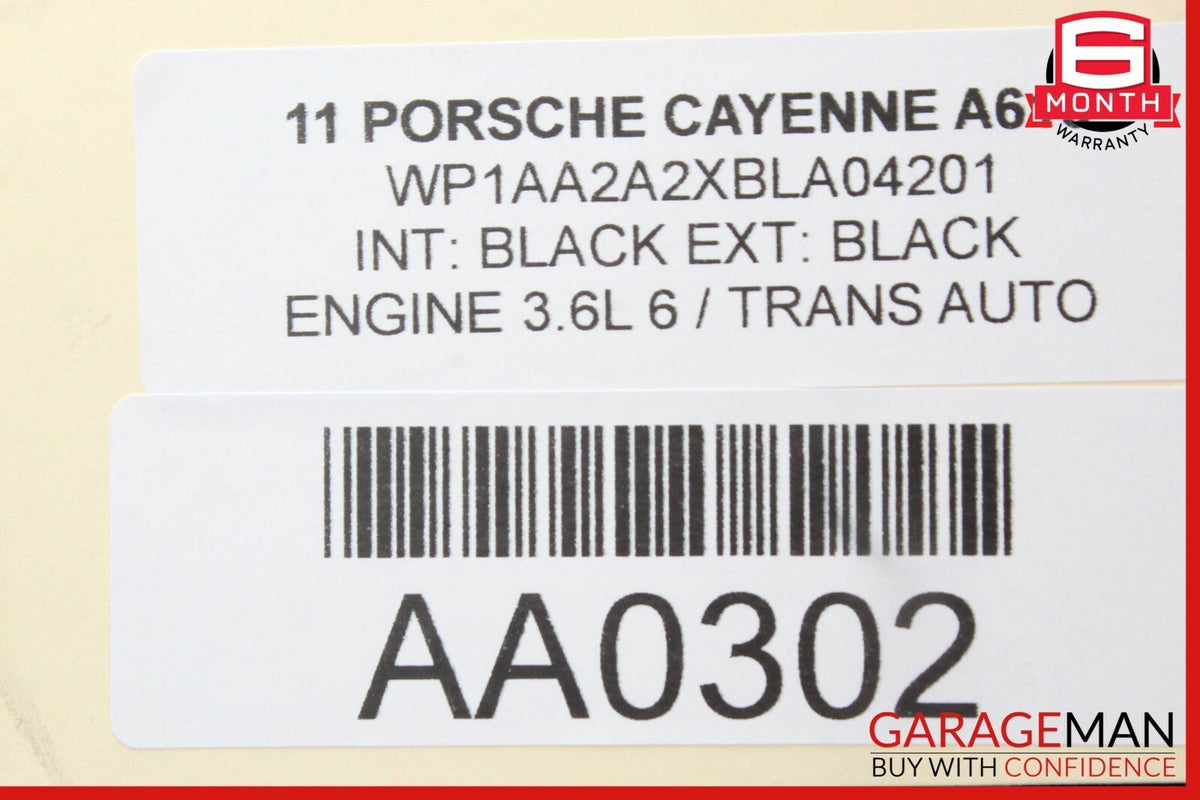 11-14 Porsche Cayenne 958 Front Right Passenger Side Mirror Rear View Door Brown