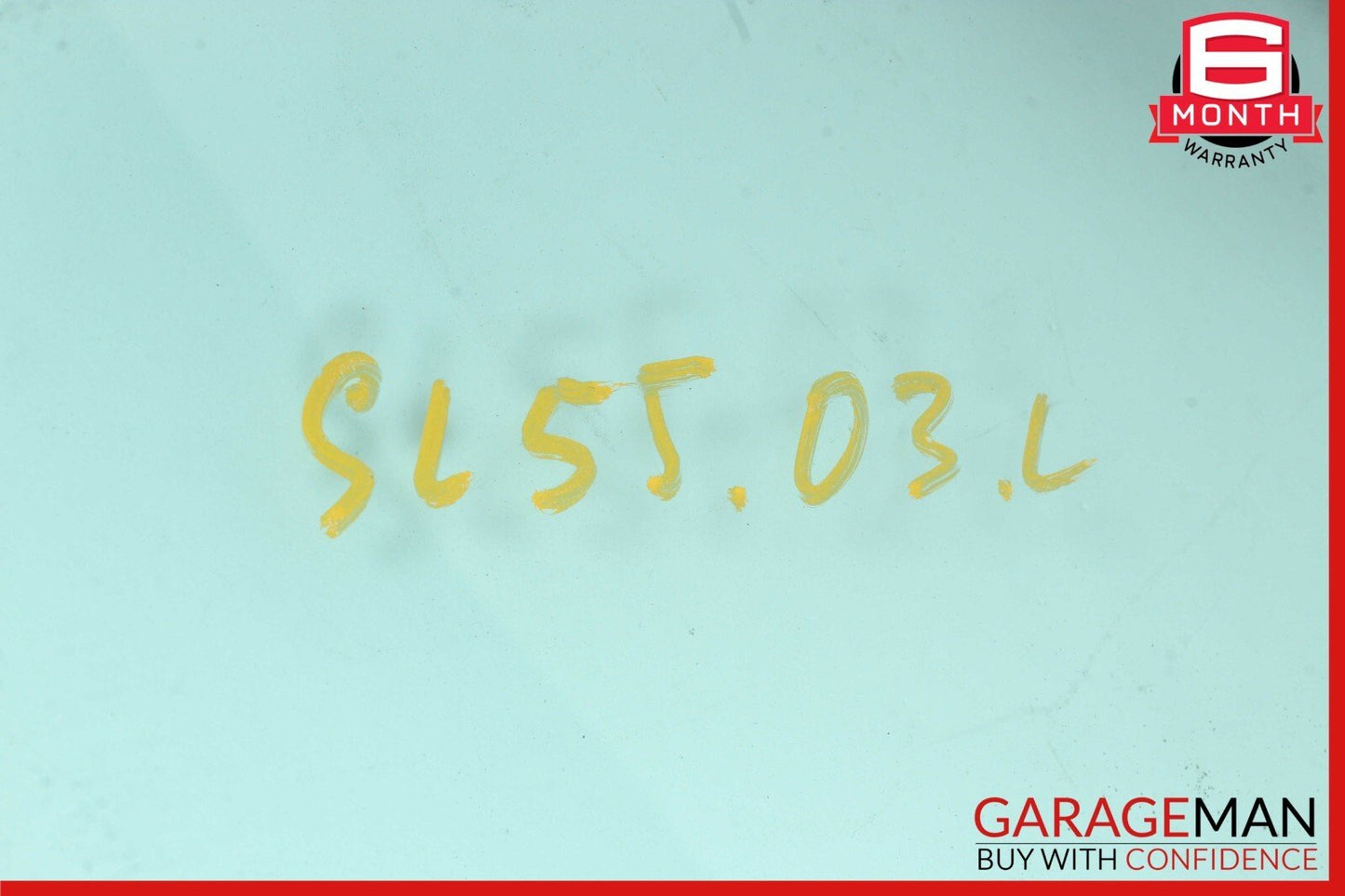 03-11 Mercedes R230 SL500 Rear Left Driver Side Door Window Quarter Auto Glass