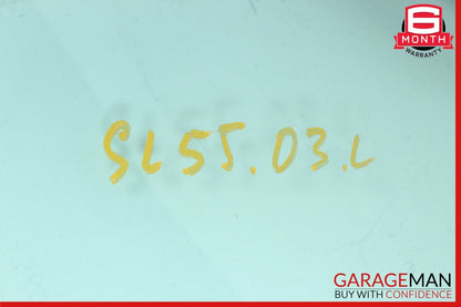 03-11 Mercedes R230 SL500 Rear Left Driver Side Door Window Quarter Auto Glass