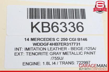 08-18 Mercedes W04 C250 C300 Rear Right Side Door Control Module Unit OEM