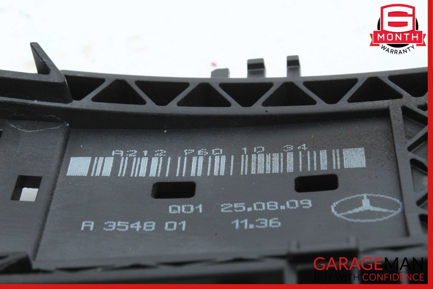 10-13 Mercedes W212 E500 E350 Rear Left Driver Side Exterior Door Handle Trim