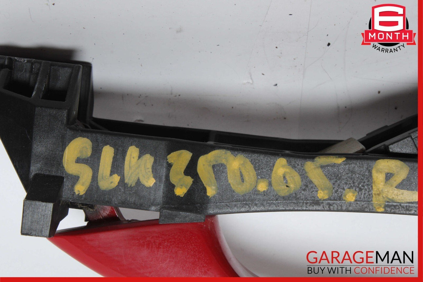 05-11 Mercedes R171 SLK350 Front Right Side Exterior Door Handle Fire Opal Red