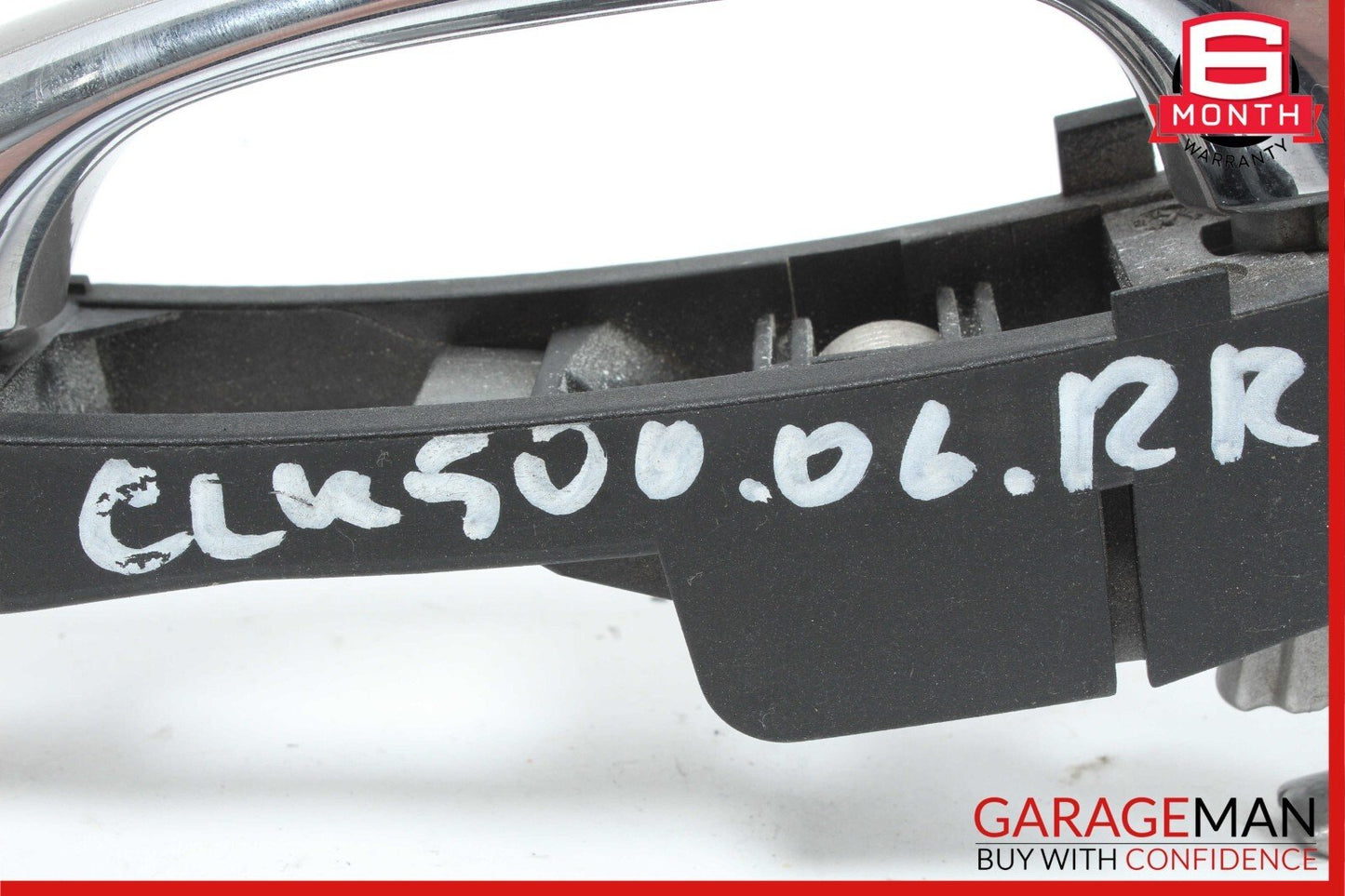 06-11 Mercedes W219 CLS500 Rear Right Side Exterior Door Handle Cubanite Silver