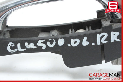 06-11 Mercedes W219 CLS500 Rear Right Side Exterior Door Handle Cubanite Silver