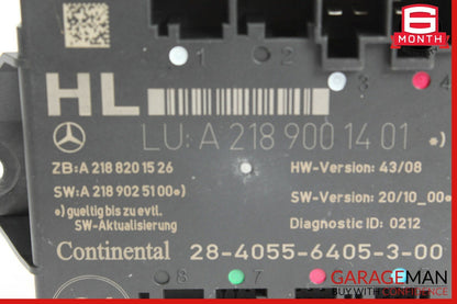 08-15 Mercedes W204 C250 Rear Left Driver Side Door Control Module Q1 OEM