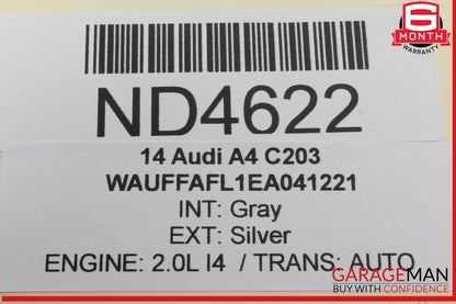 09-16 Audi A4 S4 Front Right Passenger Side Seat Belt Seatbelt Retractor OEM