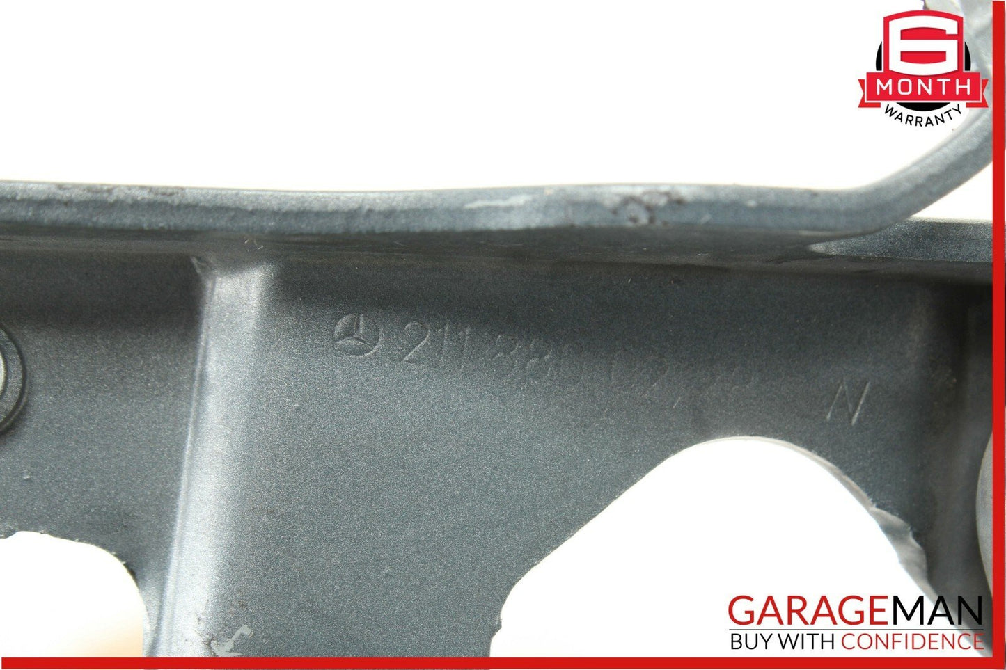 03-09 Mercedes E350 CLS500 Front Right Hood Bonnet Hinge Support Bracket Silver