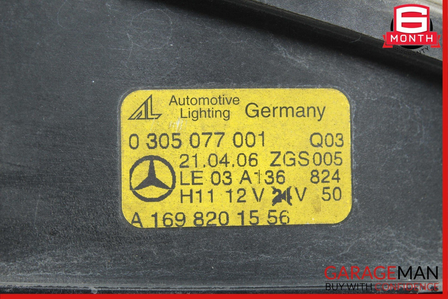 07-09 Mercedes GL320 ML350 CLK350 Front Left Side Foglight Fog Light Lamp